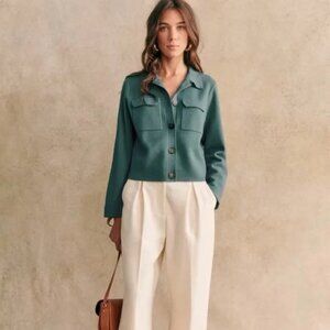 Betty Cardigan Sage